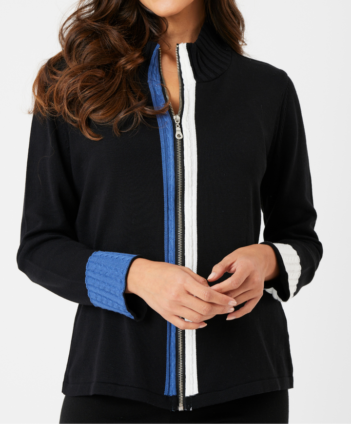 Braided Zip Jacket
