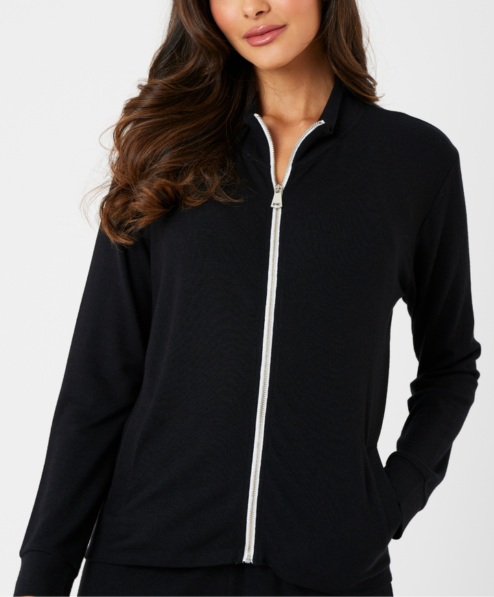 Heart Back Zip Up