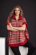Penelope Zip-Up Poncho