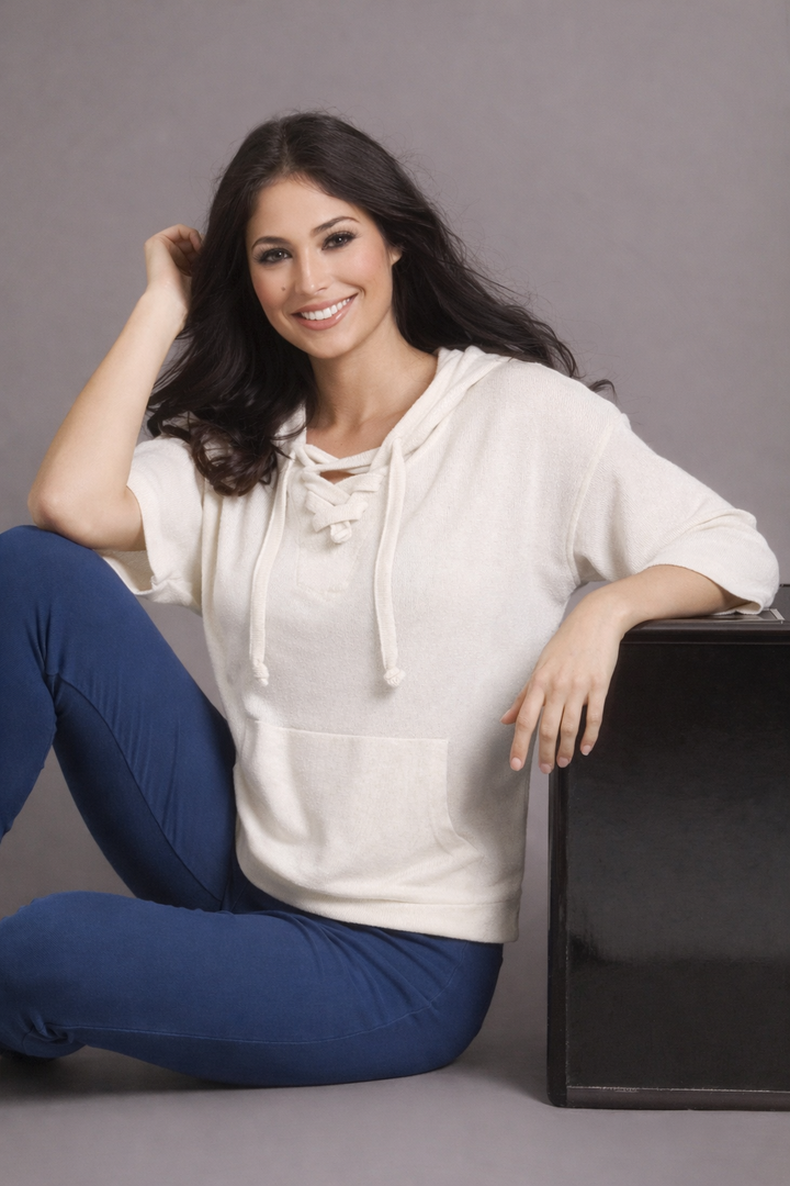 Stella Kashmira Short Sleeve Hoodie